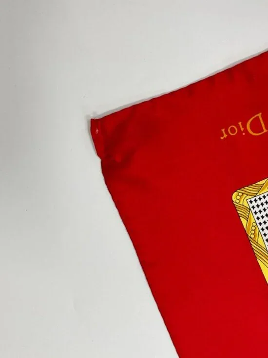 Dior Silk Scarf Multicolor Vintage - Picture 6 of 13